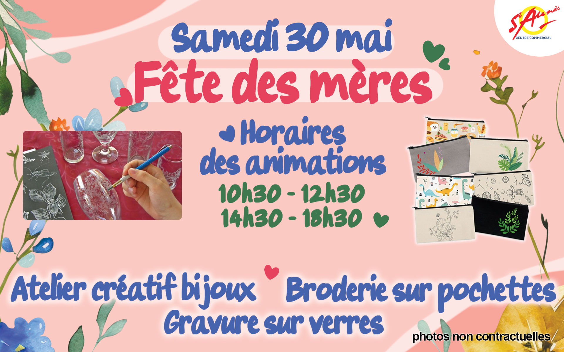 Fête des mères : venez créer un cadeau unique samedi 30 mai !