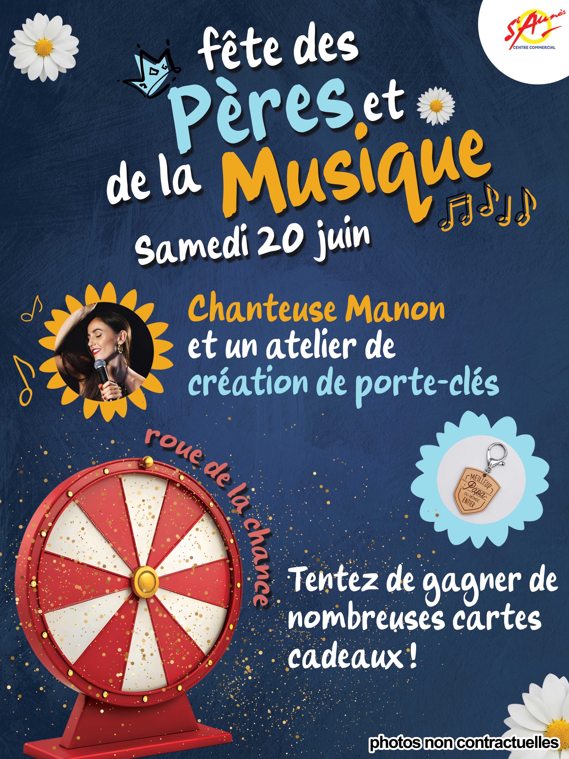 🎵 Fête des Pères & Fête de la Musique à la Galerie Saint-Aunès 🎁